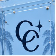 CC monogram detail on the trailer