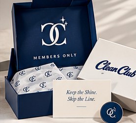 Clean Club members-only packaging
